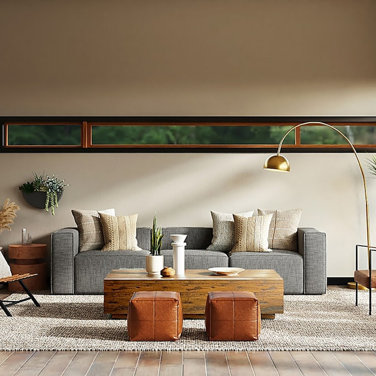 Дизайнерское мягкое кресло Loft Design Lounge Chair Mustard